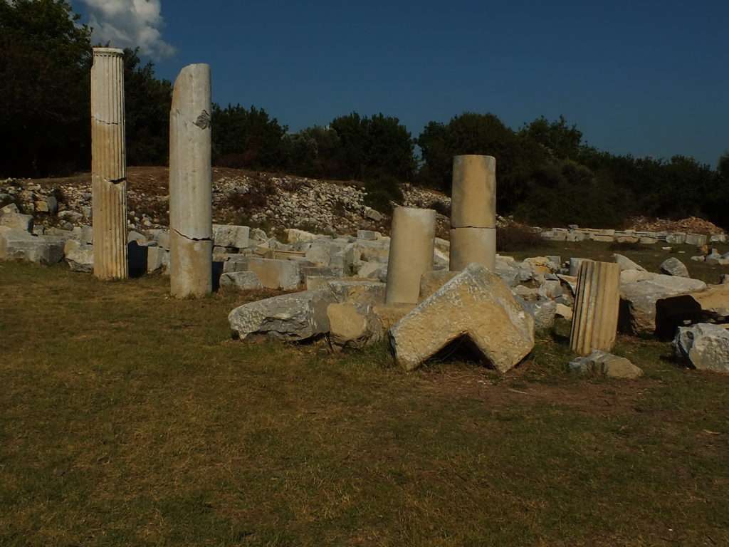 Sığacık Gezisi Teos Antik Kenti Dionysos Tapınağı