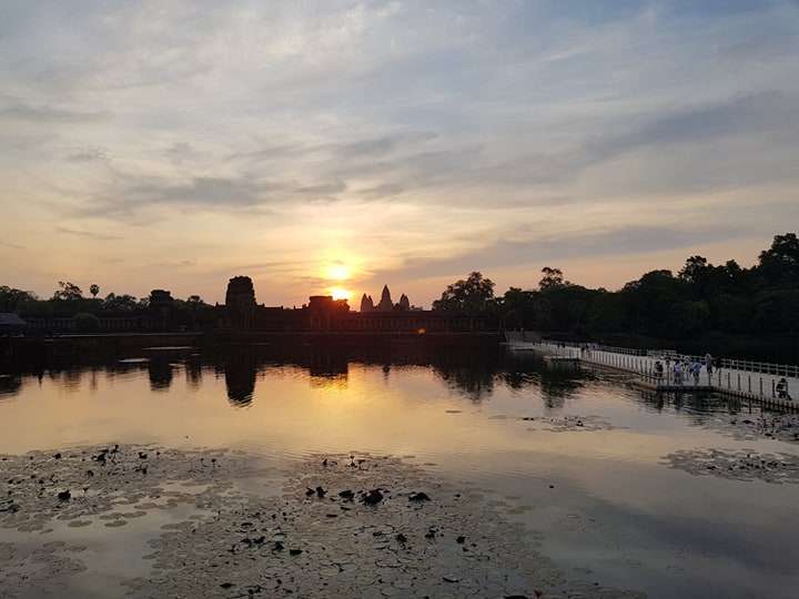 Angkor Wat Tapınağı Gün Doğumu