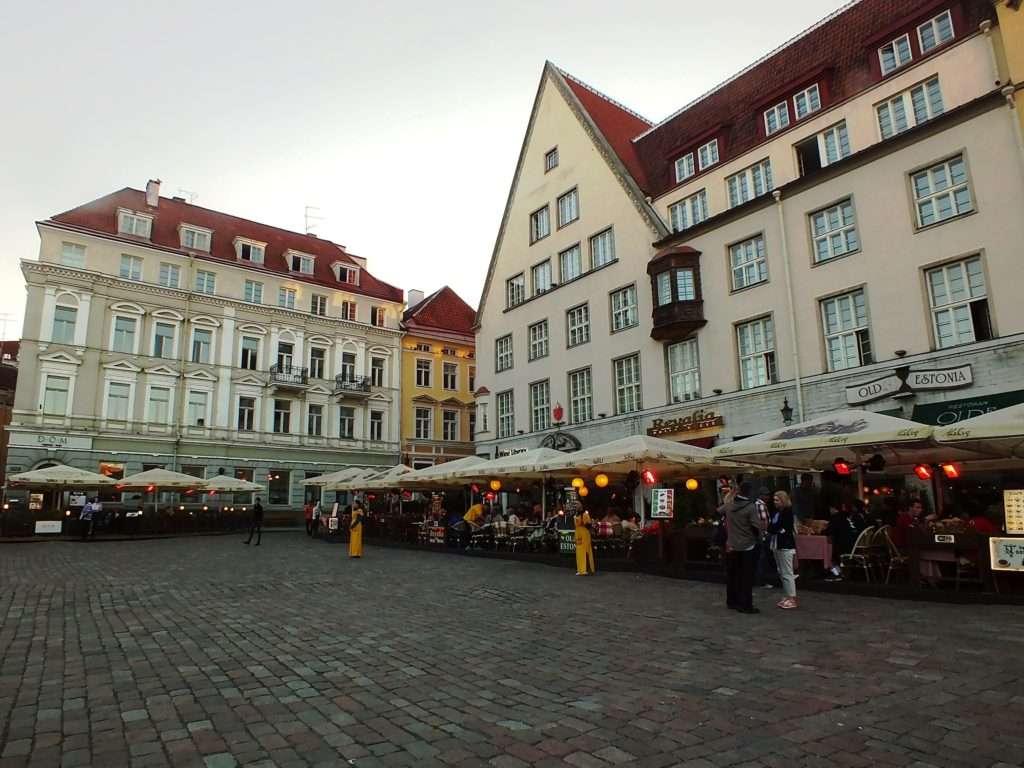 Tallinn Old Town Raekoja Plats