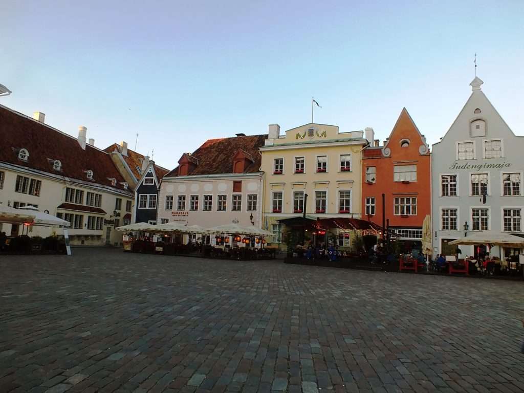 Tallinn Old Town Raekoja Plats