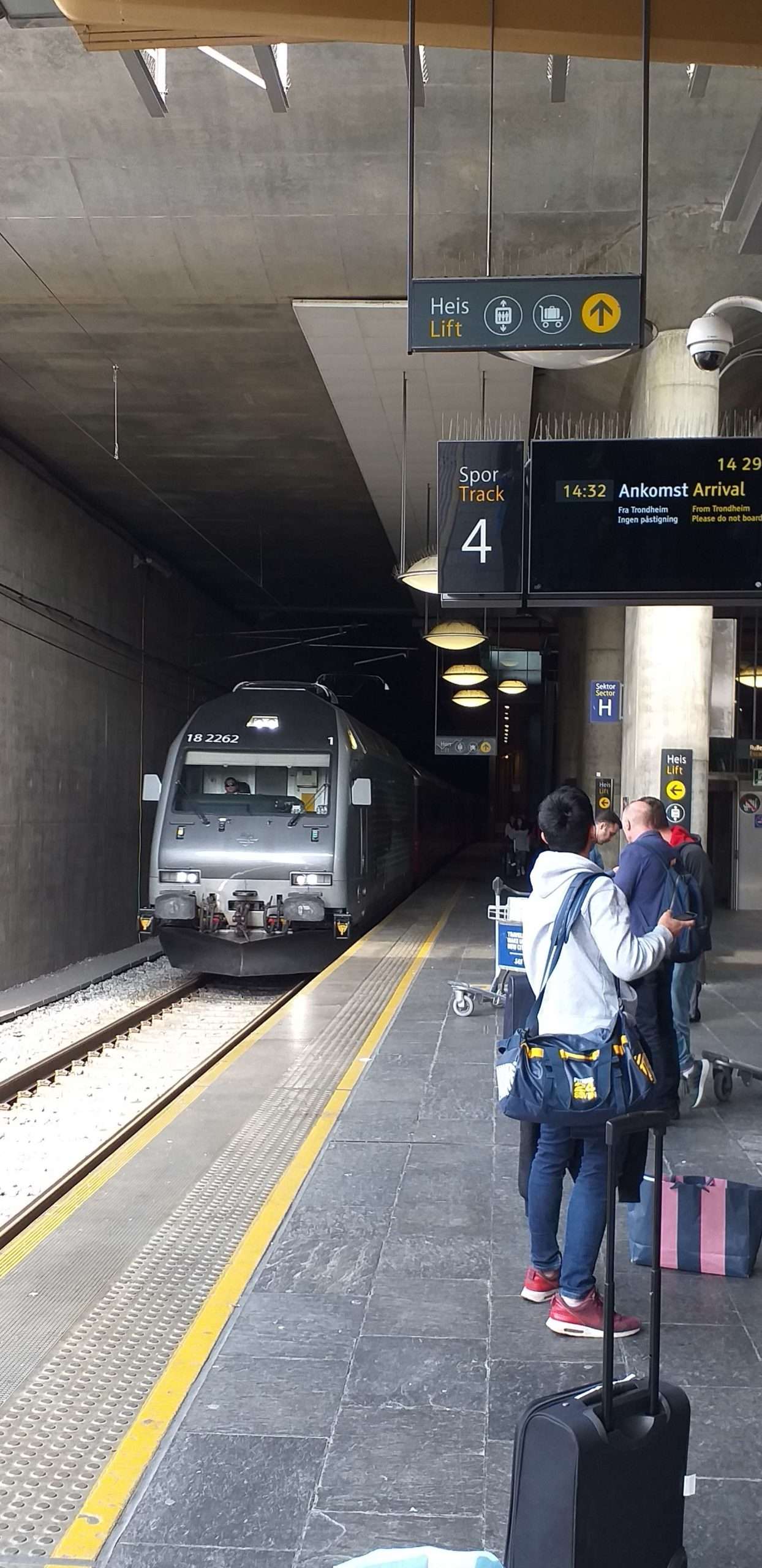 Oslo Ulaşım Sistemi NSB (Norwegian State Railways) Treni