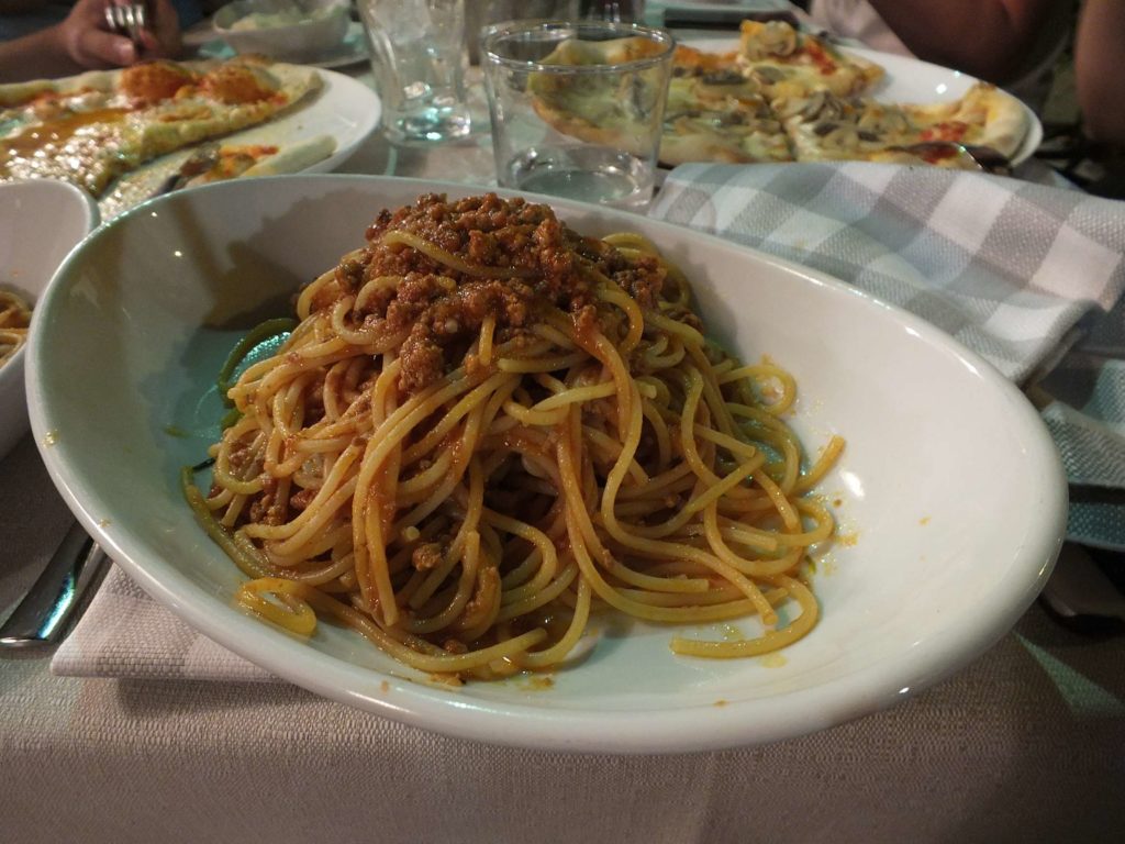 Ristorante Cervo Spaghetti Bolognese