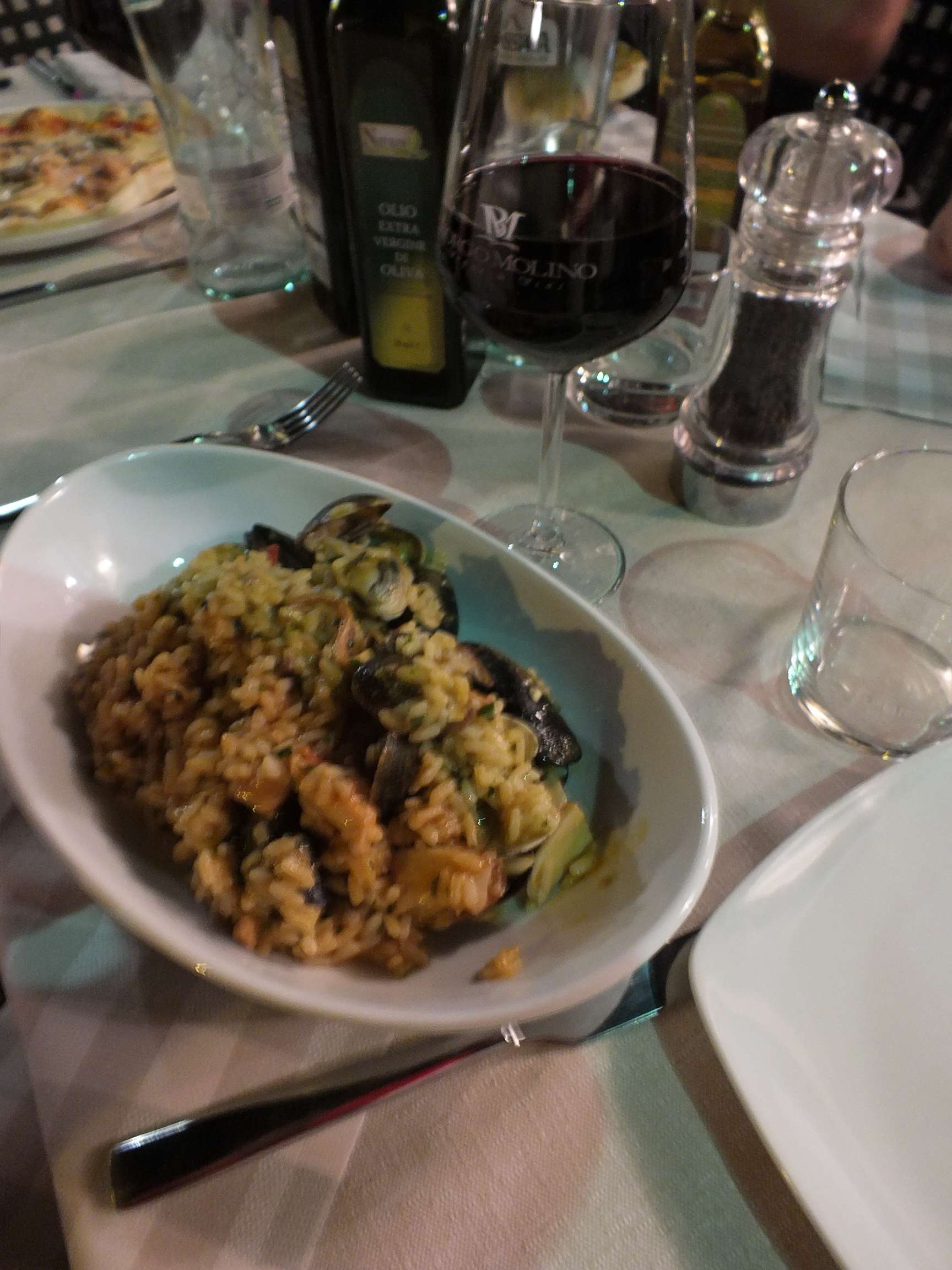 Levrekli Risotto (Risotto al Pesce Persico)