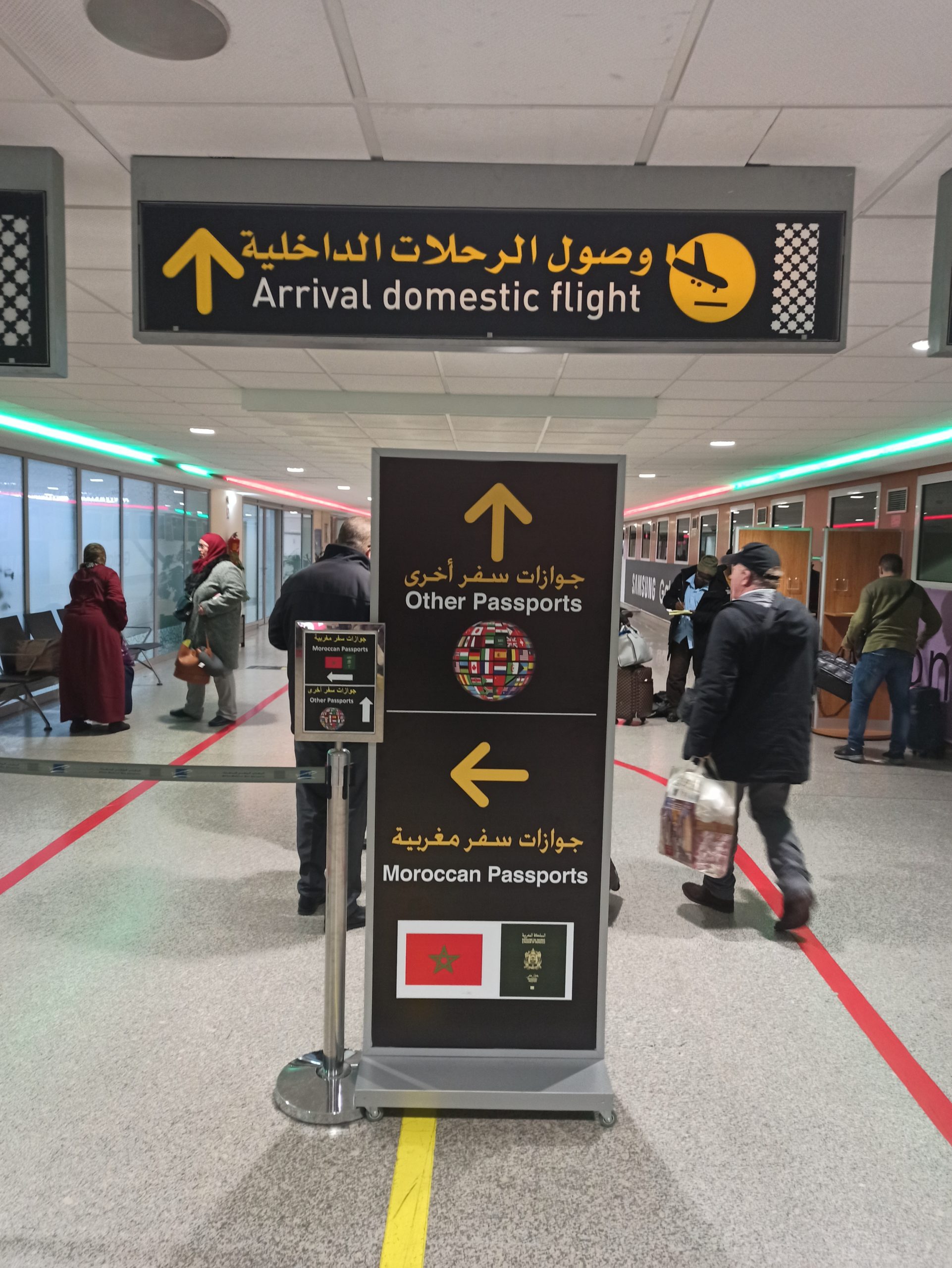 Kazablanka Muhammed V Havaalanı Other Pasaports