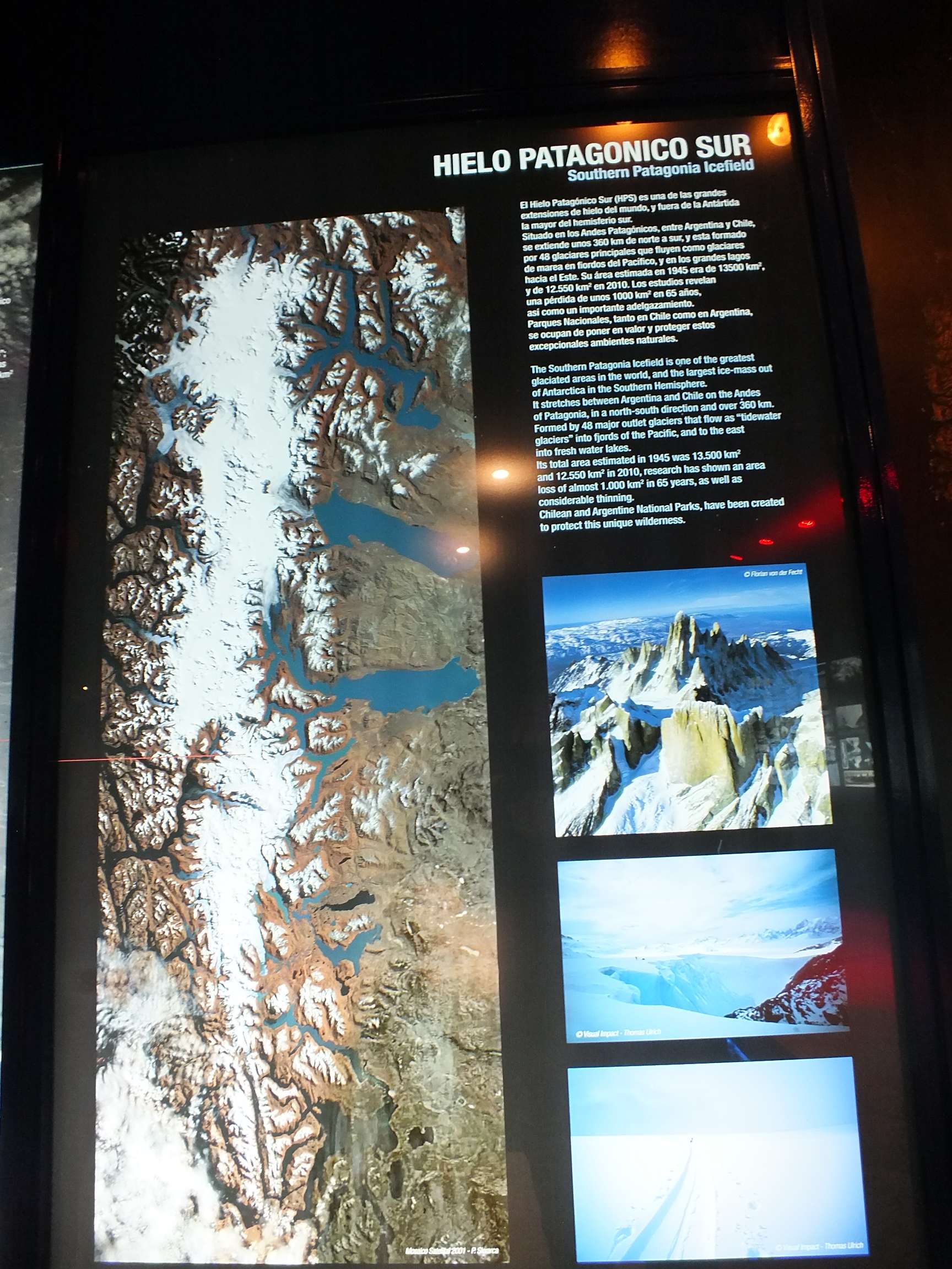 Glaciarium Patagonya Buzul Müzesi Güney Patagonya Buzul Alanı