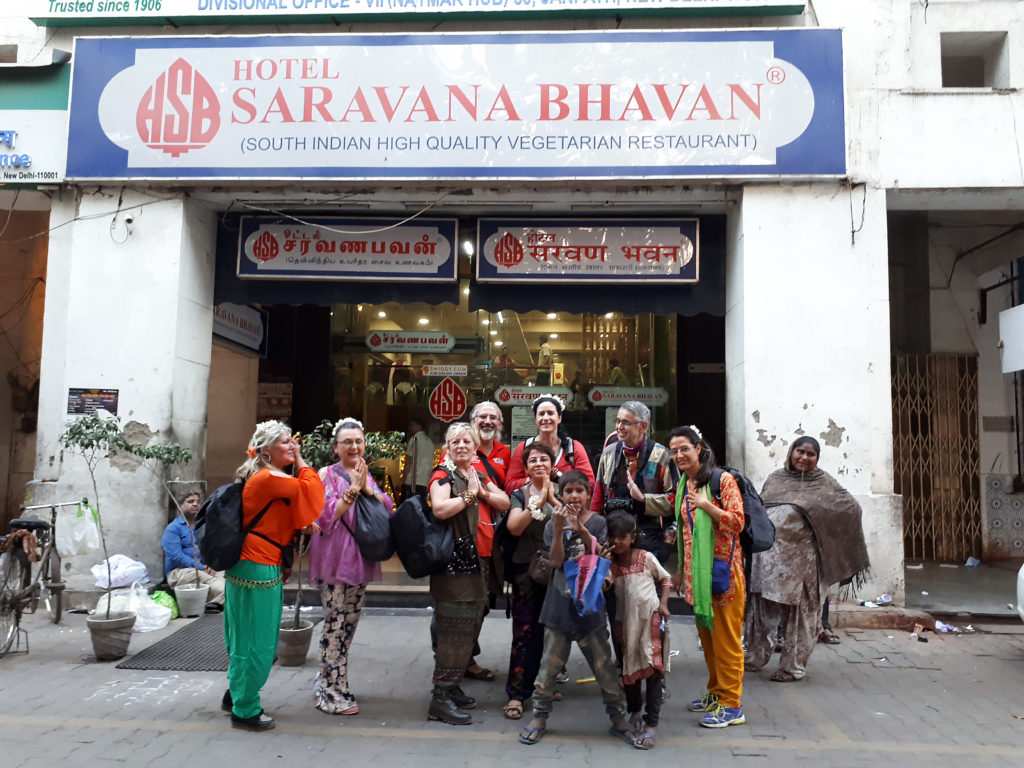 Delhi'de Hayat Saravana Bhavan -New Delhi