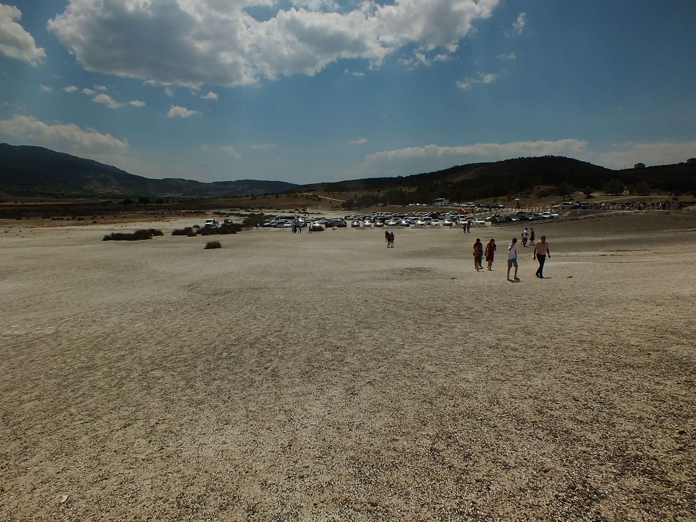 Salda Gölü Gezisi Otopark ve Giriş Bölgesi