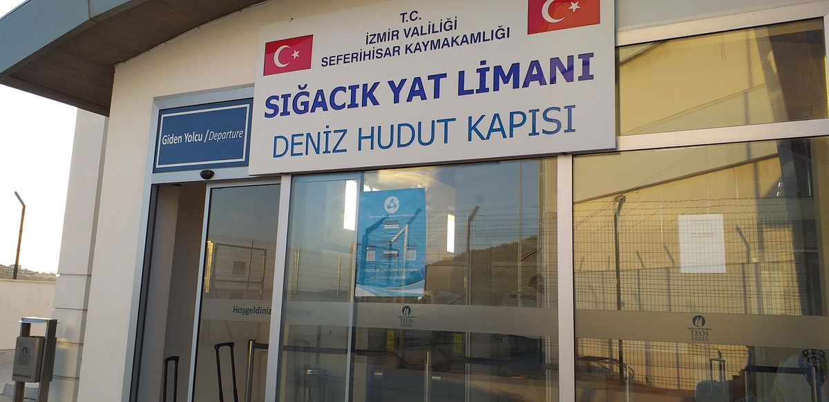 Sığacık Yat Limanı Deniz Hudut Kapısı