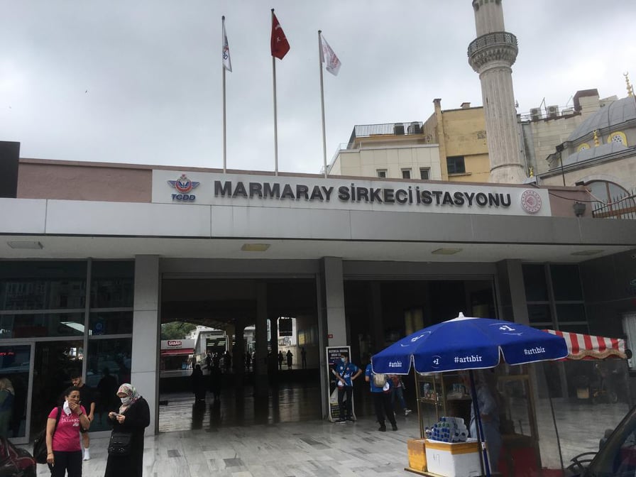 Marmaray Sirkeci İstasyonu