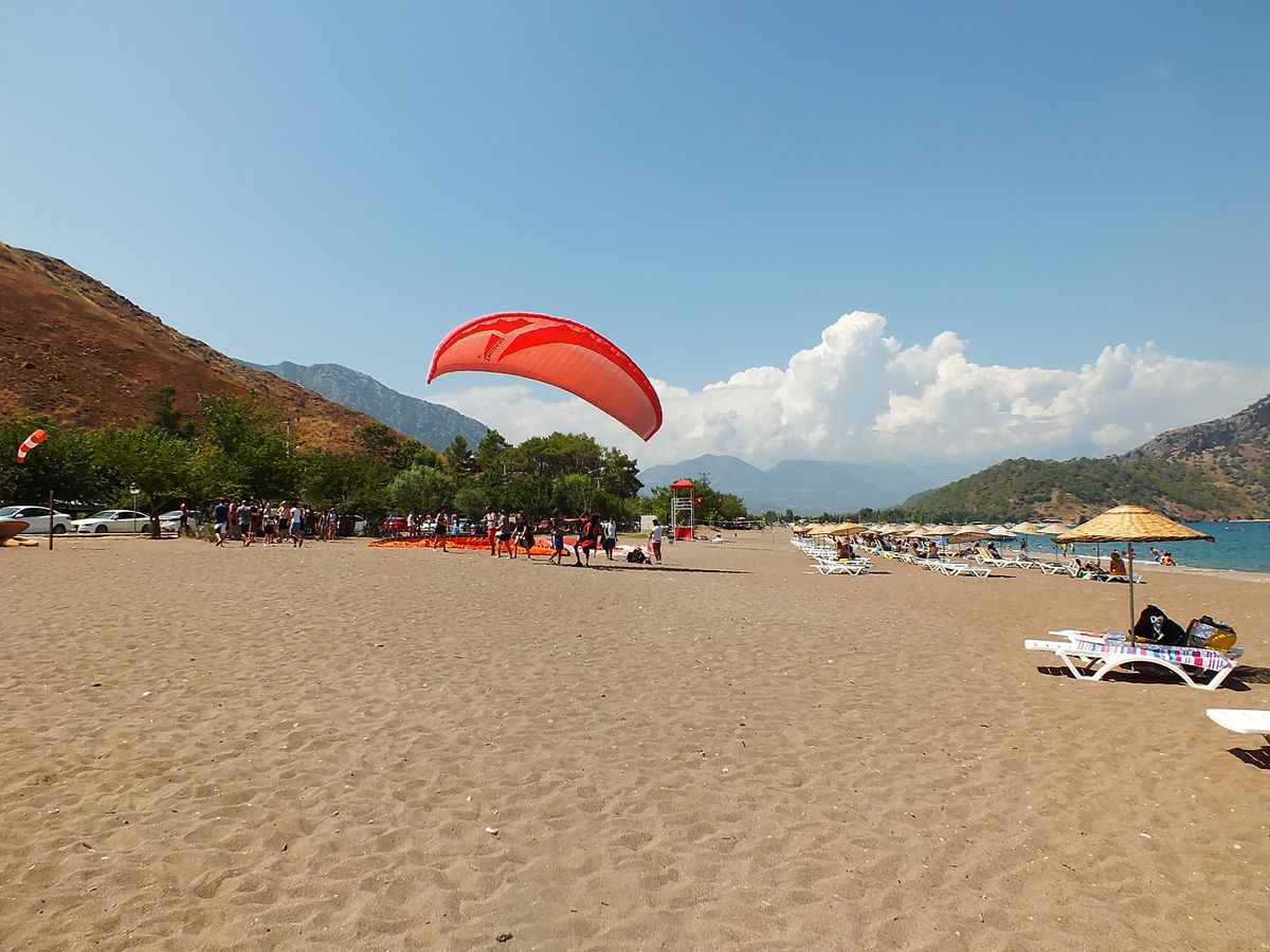 Adrasan Plajı Paragliding