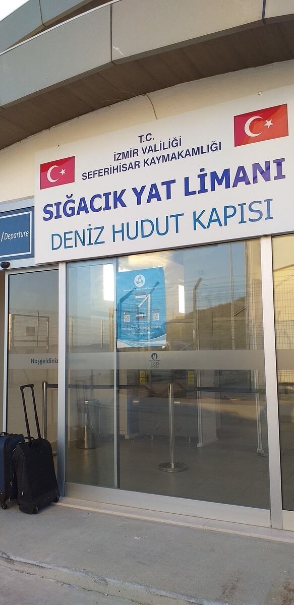 Sığacık Yat Limanı Deniz Hudut Kapısı