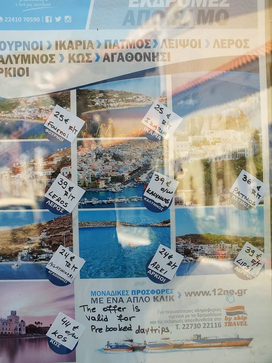 Samos Adası Güney Adaları Seferleri