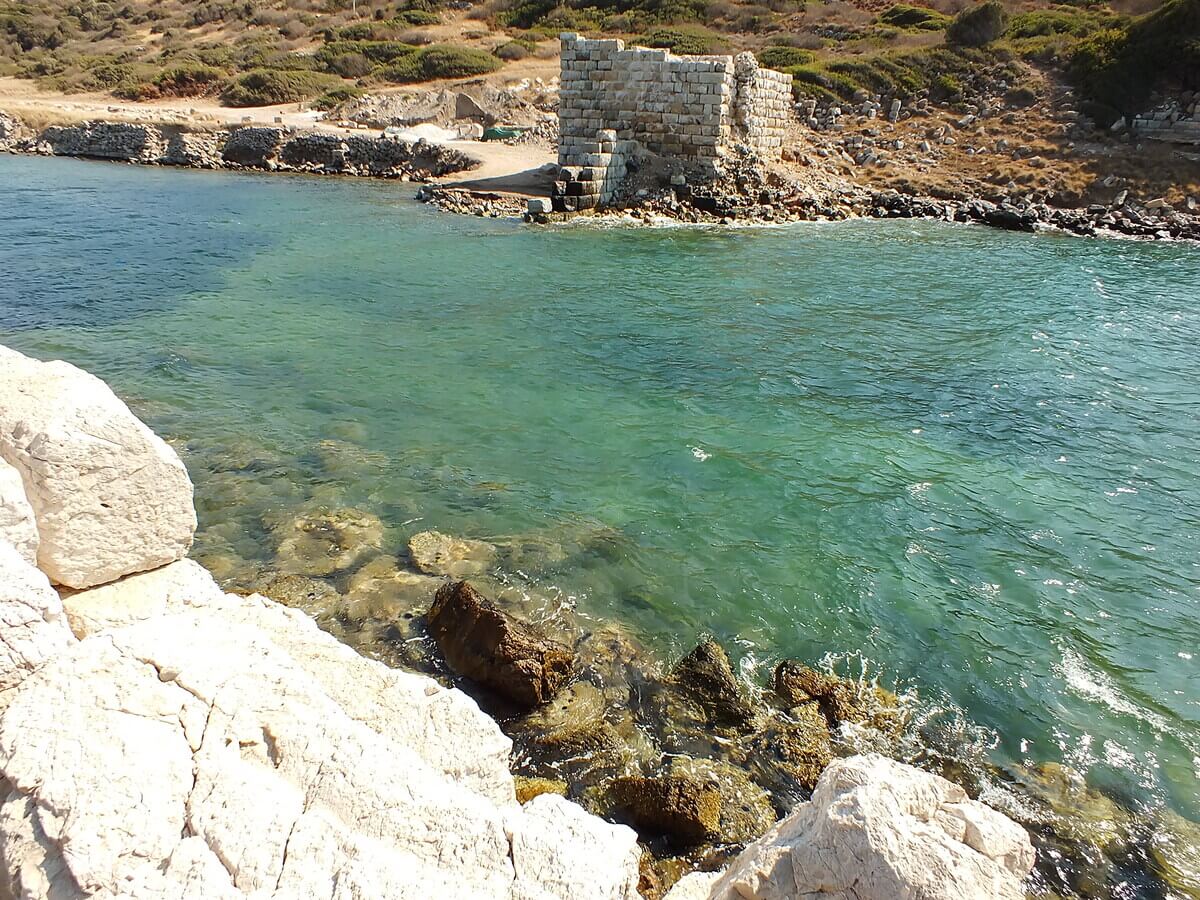 Knidos Antik Kenti Küçük Liman