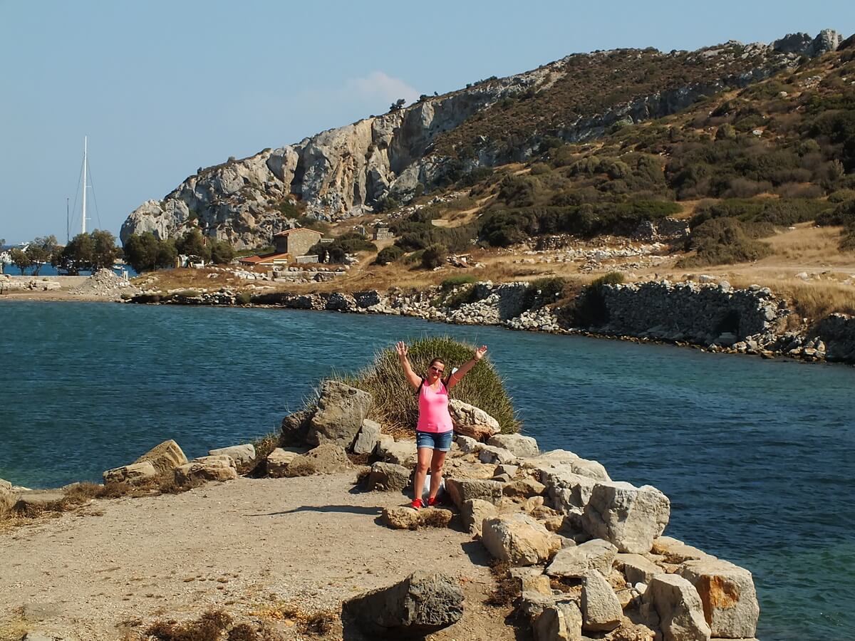 Knidos Antik Kenti Eski Askeri Liman