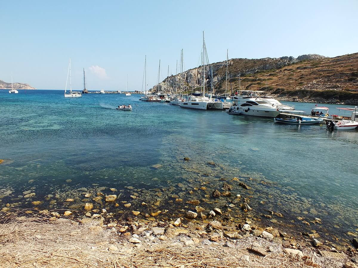 Knidos Antik Kenti Yat Limanı