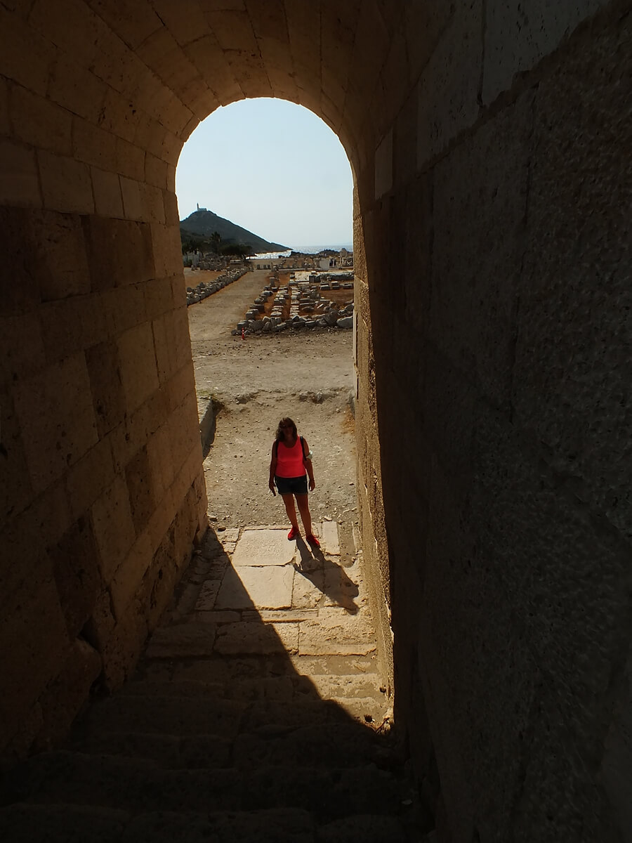 Knidos Antik Kenti Küçük Tiyatro