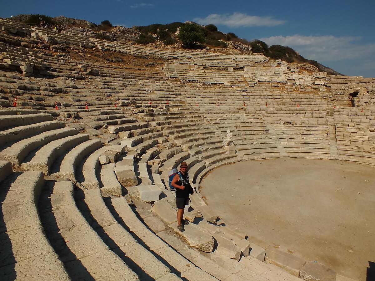 Knidos Antik Kenti Küçük Tiyatro