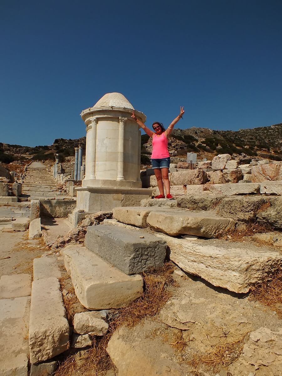 Knidos Antik Kenti Liman Caddesi