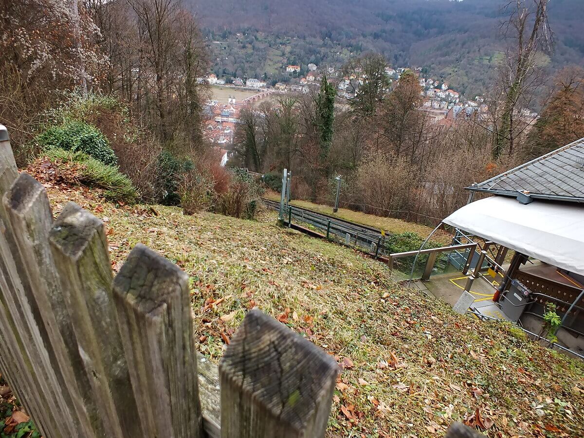 Heidelberg Kalesi Feniküleri  Molkenkur