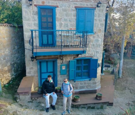 Kışın Adatepe Köyü