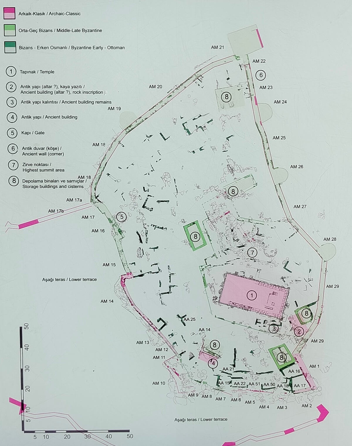 Assos Ören Yeri Akropolis