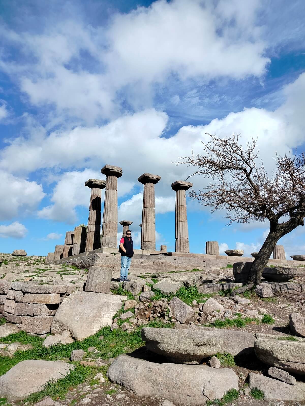 Assos Ören Yeri Athena Tapınağı