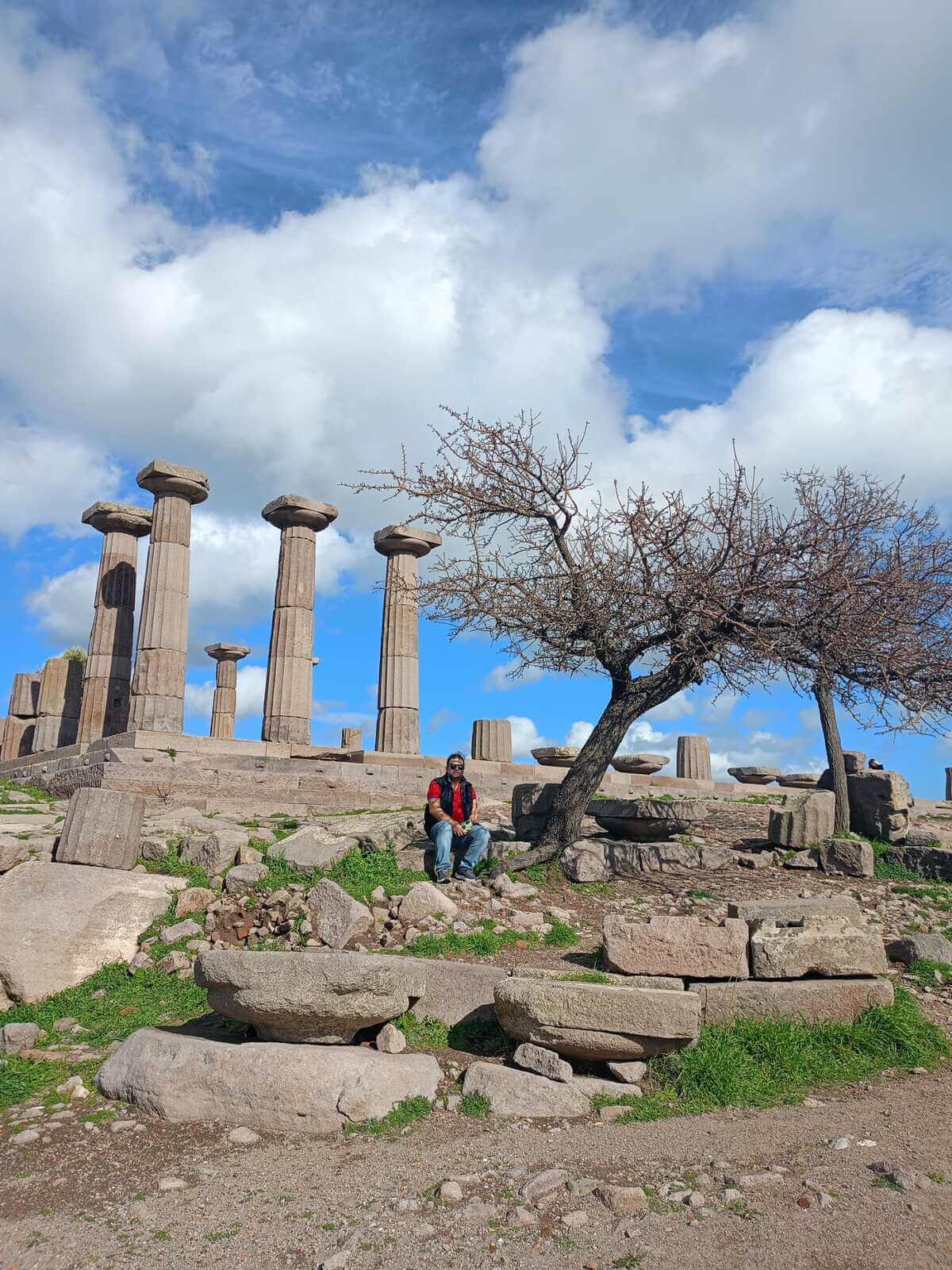 Assos Ören Yeri Athena Tapınağı