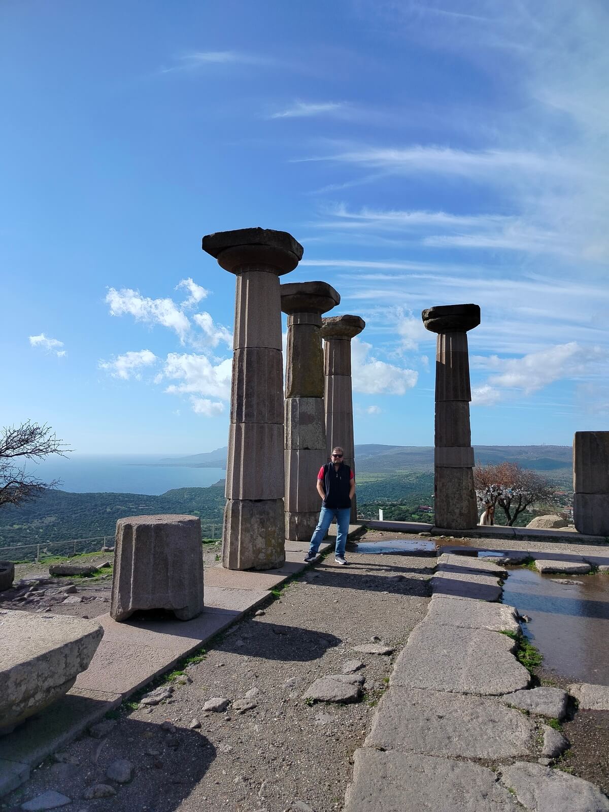 Assos Ören Yeri Athena Tapınağı