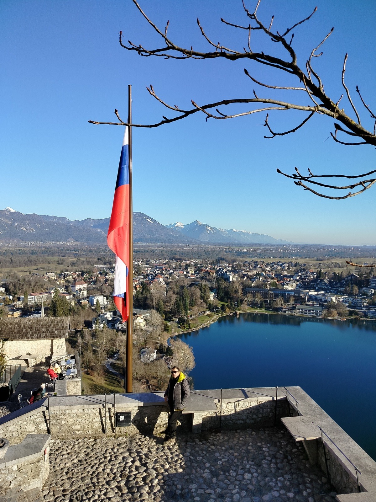Bled Kalesi Orta Avlu