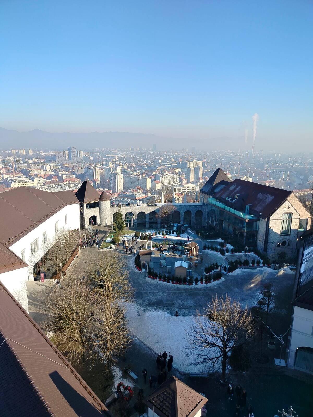 Ljubljana Kalesi İç Avlu